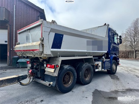 Scania R730 6x4 tipper truck with 2010 Maur triple traile R730 6x4 tipper truck with 2010 Maur triple traile 2017 2 Tipper...