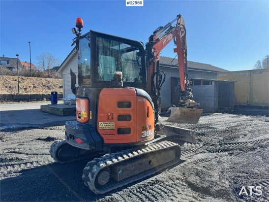 Hitachi ZX38U-6 Mini Excavator – Rototilt – 3 Buckets – Hy ZX38U-6 Mini Excavator – Rototilt – 3 Buckets – Hy 2019 2 image 6