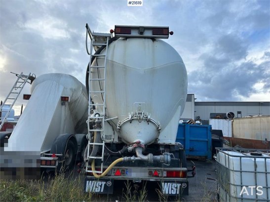 Spitzer silo trailer, 3-axle bulk trailer. SPITZER silo trailer, 3-axle bulk trailer. 1996 2 image 66