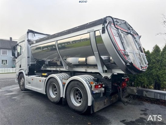 Scania R660 6x4 Asphalt Truck with Carnehl Asphalt Traile R660 6x4 Asphalt Truck with Carnehl Asphalt Traile 2022 2 Tipper...