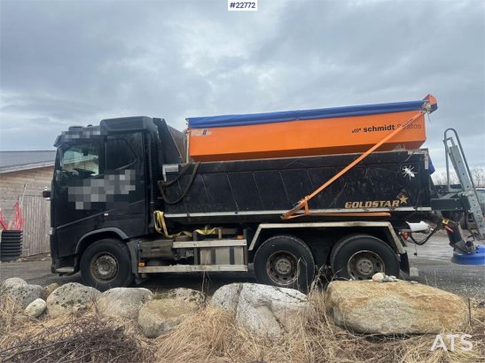 Volvo FH540 plow rigged 6x4 tipper truck w/ planer blade 3294 2016 2 Tipper trucks image 36