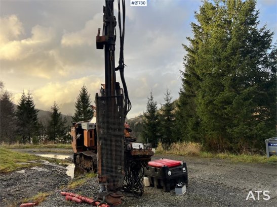 Tamrock DHA400 Drilling rig w/ CPR 438L hammer Tamrock DHA400 Drilling rig w/ CPR 438L hammer 1986 2 image 21