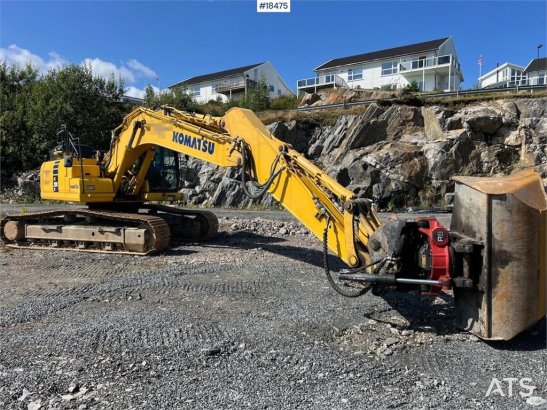 Komatsu PC290LC-11 excavator w/ rotortilt-sanding bucket-D PC290LC-11 excavator w/ rotortilt-sanding bucket-D 2018 2 Crawl...