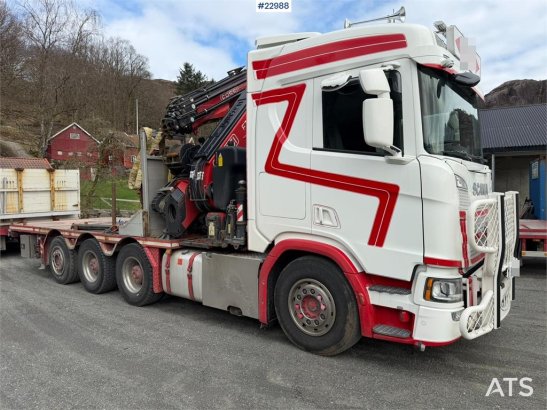 Scania R500 8x4 combination vehicle with a 71 t/m Fassi c R500 8x4 combination vehicle with a 71 t/m Fassi c 2020 2 Crane ...