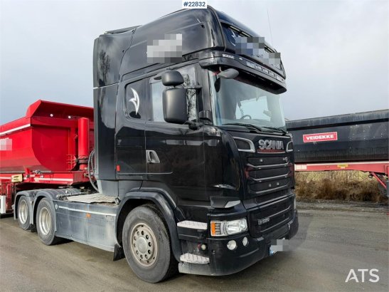 Scania R580 6x2 tractor unit with tipping hydraulics, com R580 6x2 tractor unit with tipping hydraulics, com 2014 2 Tracto...