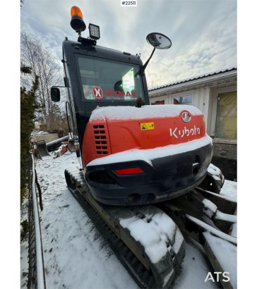 Kubota KX080-4a Crawler Excavator with Engcon tilt and gr KX080-4a Crawler Excavator with Engcon tilt and gr 2018 2 Crawle...