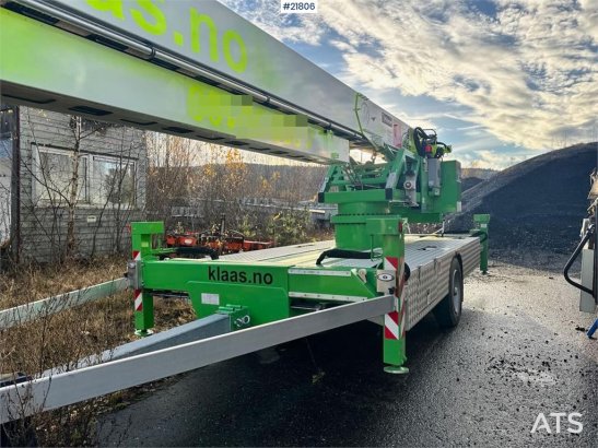 Klaas K21-30 Construction Crane – 340 hours! Klaas K21-30 Construction Crane – 340 hours! 2019 2 Tower cranes image 45