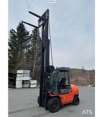 Toyota 42-7FD45 forklift – 9355 hours – 5.5 meter lifting 42-7FD45 forklift – 9355 hours – 5.5 meter lifting 2008 2 Forkli...