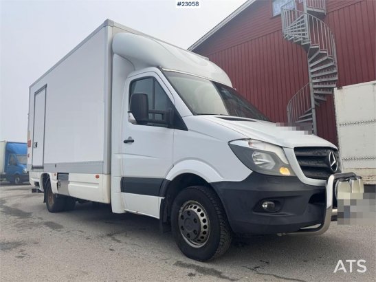 Mercedes-Benz Sprinter 5198 4x2 box truck with tail lift and sid Sprinter 5198 4x2 box truck with tail lift and sid 2016 2...