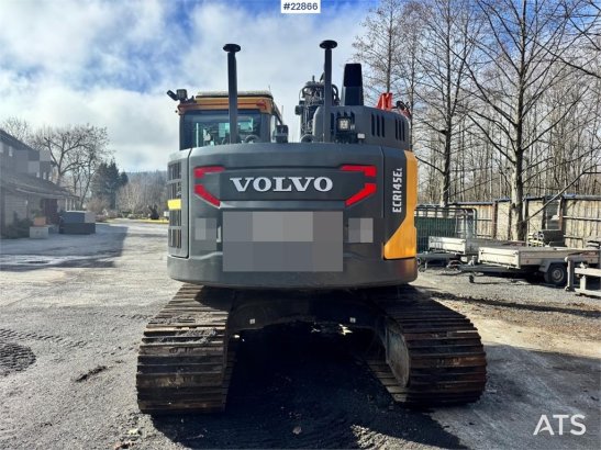 Volvo ECR145EL crawler excavator – Rototilt – 3 buckets ECR145EL crawler excavator – Rototilt – 3 buckets 2019 2 Crawler E...