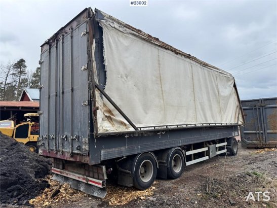 Tyllis wood chip trailer with hydraulic roof. Tyllis wood chip trailer with hydraulic roof. 2005 2 image 36