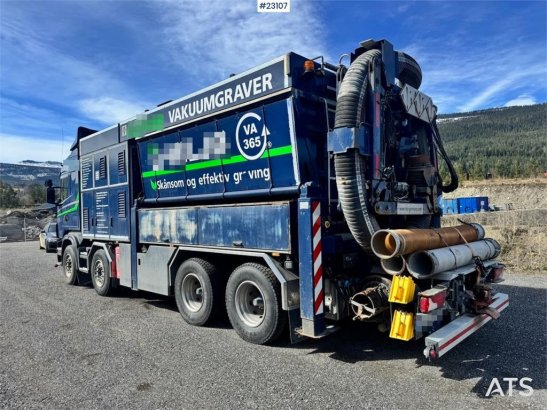 Scania R620 Vacuum Excavator – 43,000 m³ per hour – 245,0 R620 Vacuum Excavator – 43,000 m³ per hour – 245,0 2013 2 Crawle...