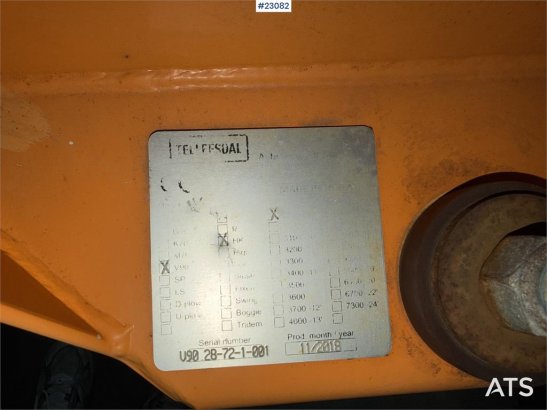 Tellefsdal V90 snøplog - 2,4m Tellefsdal V90 snøplog - 2,4m 2018 2 image 6