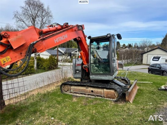 Hitachi ZX85US-3 Crawler Excavator with 3 buckets and grap ZX85US-3 Crawler Excavator with 3 buckets and grap 2012 2 Crawl...