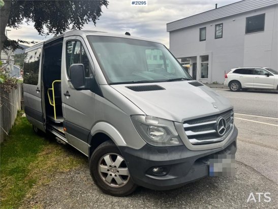 Mercedes-Benz Sprinter 316 Minibus. 12 seats and Euro 6. Repair Sprinter 316 Minibus. 12 seats and Euro 6. Repair 2014 2 i...