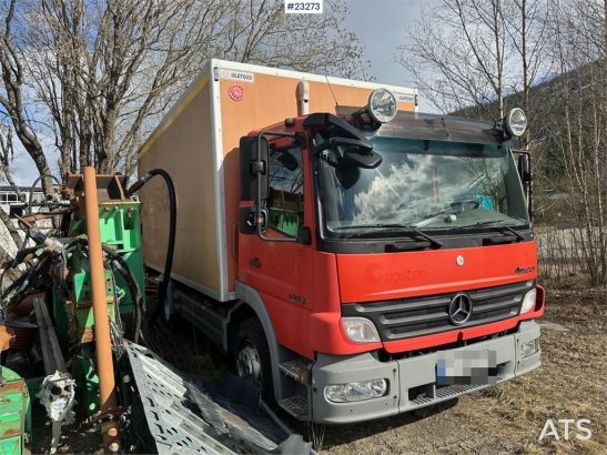 Mercedes-Benz Atego box truck w/ insulated cabinet and interior Atego box truck w/ insulated cabinet and interior 2008 2 i...