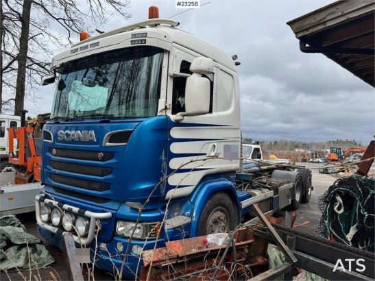 Scania R580 6x2 hook lift truck with JOAB body Repair obj R580 6x2 hook lift truck with JOAB body Repair obj 2015 2 image 6