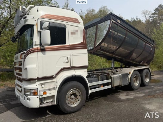 Scania R620 6x2 asphalt truck with a manual tarp and tipp R620 6x2 asphalt truck with a manual tarp and tipp 2008 2 Tipper...