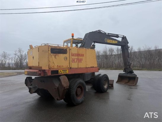 Åkerman H7M H7M 1984 2 Wheeled Excavators image 6