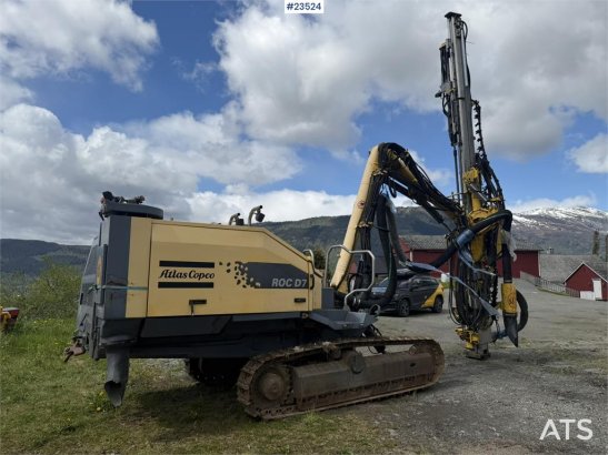 Atlas Copco D7-01 Drilling Rig with a 1832 hammer, meter count D7-01 Drilling Rig with a 1832 hammer, meter count 2004 2 i...