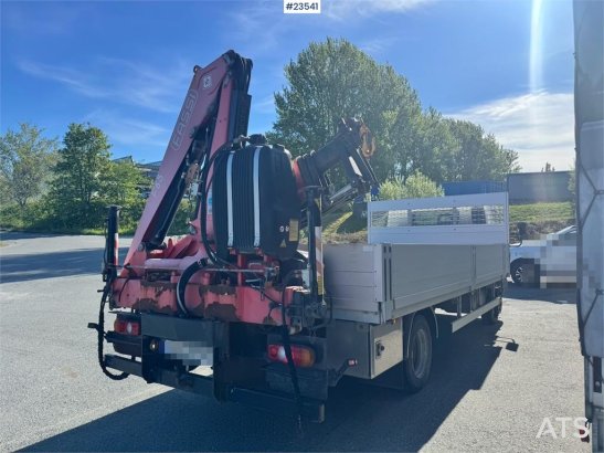 Mitsubishi Fuso Canter Flatbed Truck with Rear-Mounted Crane Fuso Canter Flatbed Truck with Rear-Mounted Crane 2010 2 image 6