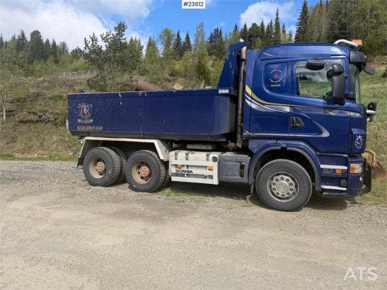 Scania R580 6x4 Snow Plow Equipped Tipper Truck – Steel S R580 6x4 Snow Plow Equipped Tipper Truck – Steel S 2005 2 Tipper...