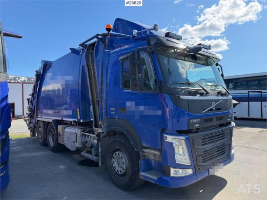 Volvo FM 410 6x2 refuse truck w/ NTM body – 1 chamber an 7005 2019 2 image 6