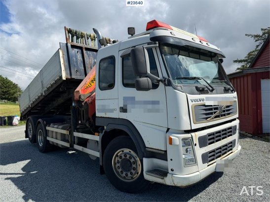Volvo FM 6x2 crane truck with tipper and a 20t/m Palfing FM 6x2 crane truck with tipper and a 20t/m Palfing 2006 2 Crane t...