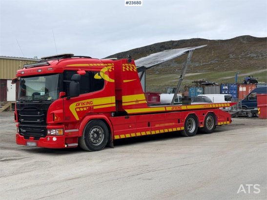 Scania P320 6x2 tow truck w/ Falkum body, double deck, gl 3213 2017 2 image 6