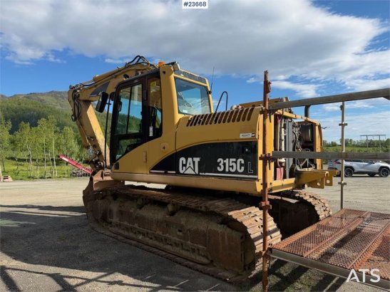CAT 315C L excavator w/ 3 buckets and new diesel pump! 28 2007 2 Crawler Excavators image 6