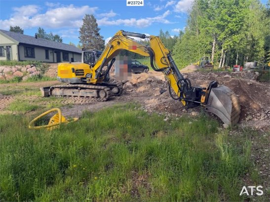 Wacker Neuson ET145 Excavator with Tiltrotator and Digging Bucke ET145 Excavator with Tiltrotator and Digging Bucke 2019 2...