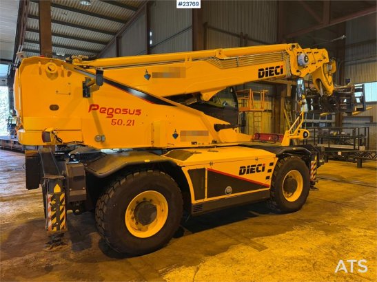 Dieci Pegasus 50.21 telescopic forklift for sale with a Dieci Pegasus 50.21 telescopic forklift for sale with a 2016 2 For...