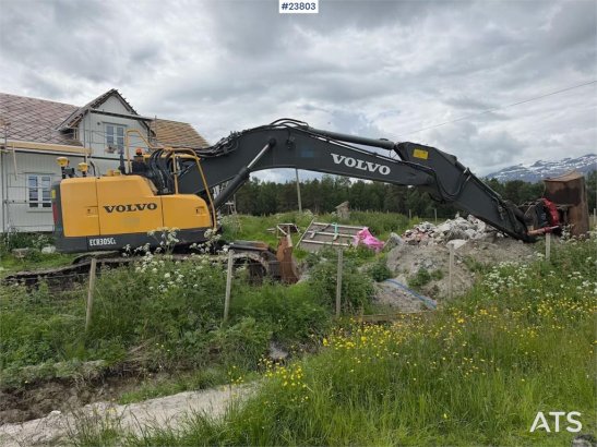 Volvo ECR305CL excavator w/ GPS, sanding bucket and roto ECR305CL excavator w/ GPS, sanding bucket and roto 2012 2 Crawler...