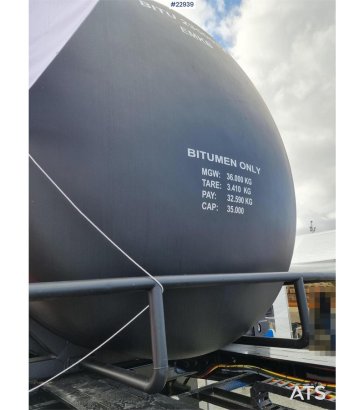 Fahrzeugbau GMBH Bitumen tank 35 000 liter kapasit Fahrzeugbau GMBH Bitumen tank 35 000 liter kapasit 2007 2 image 6