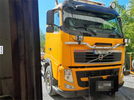 Volvo Fh540 8x4 plow rigged hook truck w/ 22T hook, two 3294 2012 2 image 21