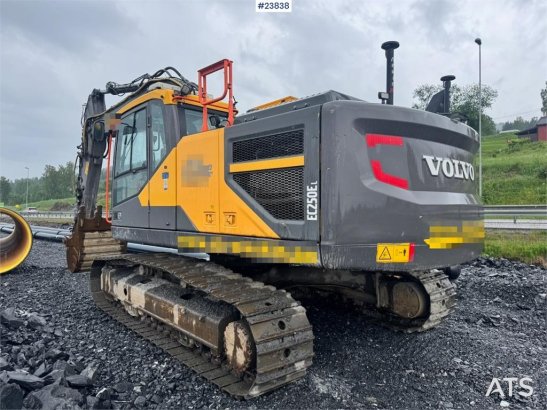 Volvo EC250EL Excavator with Drill Rig, GPS, Rototilt an EC250EL Excavator with Drill Rig, GPS, Rototilt an 2018 2 Crawler...