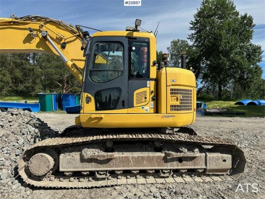 Komatsu PC228 LC-8 Excavator with tilt, grading bucket and PC228 LC-8 Excavator with tilt, grading bucket and 2013 2 Crawl...