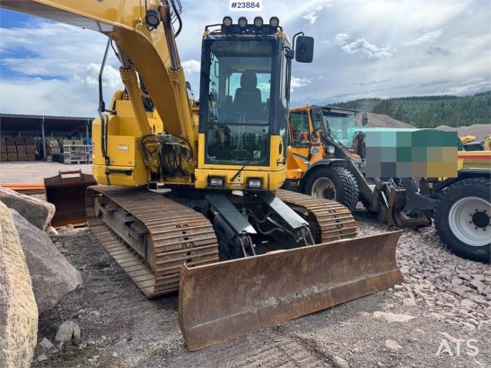 Komatsu PC138US-11 Excavator with Rototilt and Grading Buc PC138US-11 Excavator with Rototilt and Grading Buc 2018 2 Crawl...