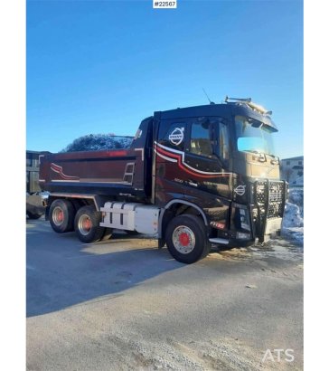 Volvo Fh16 650 6x4 Tipper Truck w/ Sørling Triple Traile 590 2018 2 Tipper trucks image 6