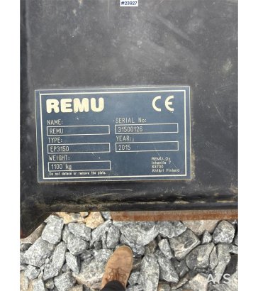 Remu EP3150 screening bucket with S60 attachment REMU EP3150 screening bucket with S60 attachment 2015 2 image 6