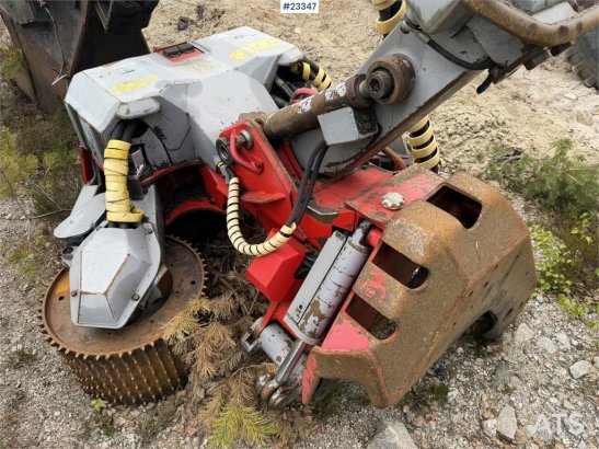 Log Max 7000XT harvesting attachment for excavators, compl LOG MAX 7000XT harvesting attachment for excavators, compl 2008...