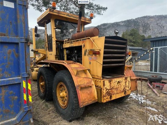 Mattsson MPAB 6x6 grader w/ blades and 2 extra for tires Mattsson MPAB 6x6 grader w/ blades and 2 extra for tires 1985 2 M...