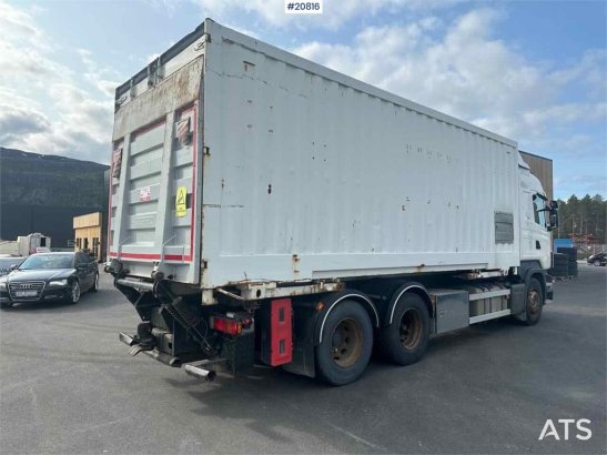 Scania R480 3 axle container truck with/ lift. R480 3 axle container truck with/ lift. 2008 2 image 6