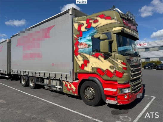 Scania R520 6x2 box truck with a 2-axle Schmitz Cargobull R520 6x2 box truck with a 2-axle Schmitz Cargobull 2017 2 image 6