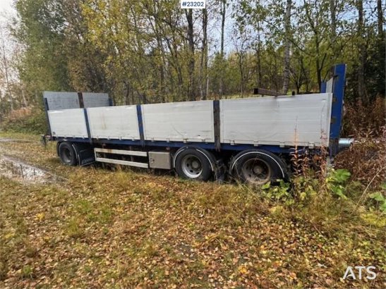 Istrail 3-axle flatbed trailer Istrail 3-axle flatbed trailer 2001 2 Flatbed open trailers image 6