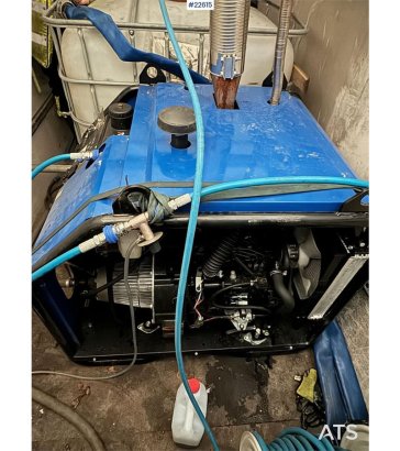 Ifor Williams cabinet trailer w/ Nilfisk High-pressure washer IFOR WILLIAMS cabinet trailer w/ Nilfisk High-pressure washe...