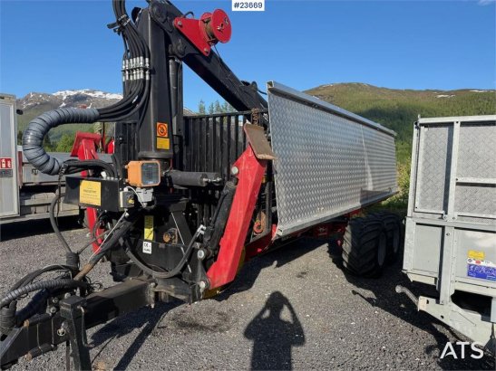 Igland 480 swingtrac timber trailer w/ Igland 56-85ss cra Igland 480 swingtrac timber trailer w/ Igland 56-85ss cra 2018 2...