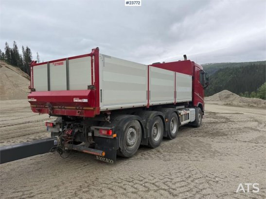 Volvo FH 540 8x4 tipper w/ Kilafors 2 axle trailer. Low 590 2015 2 Tipper trucks image 6