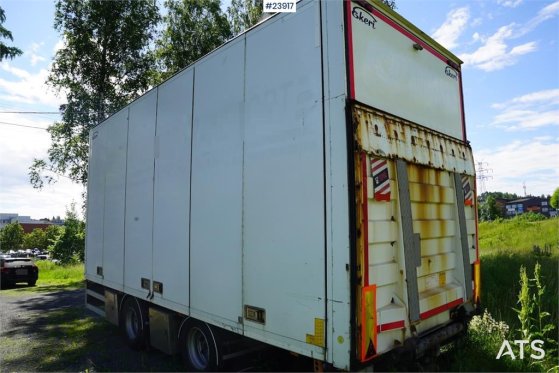 Ekeri 2-Axle Box Trailer with Tail Lift and Full Side Op Ekeri 2-Axle Box Trailer with Tail Lift and Full Side Op 2012 2 i...