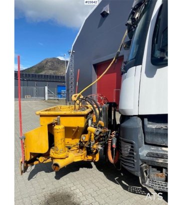 Mercedes-Benz Arocs 8x4 with a AMV 7450H concrete spraying super Mercedes-Benz Arocs 8x4 with a AMV 7450H concrete sprayin...